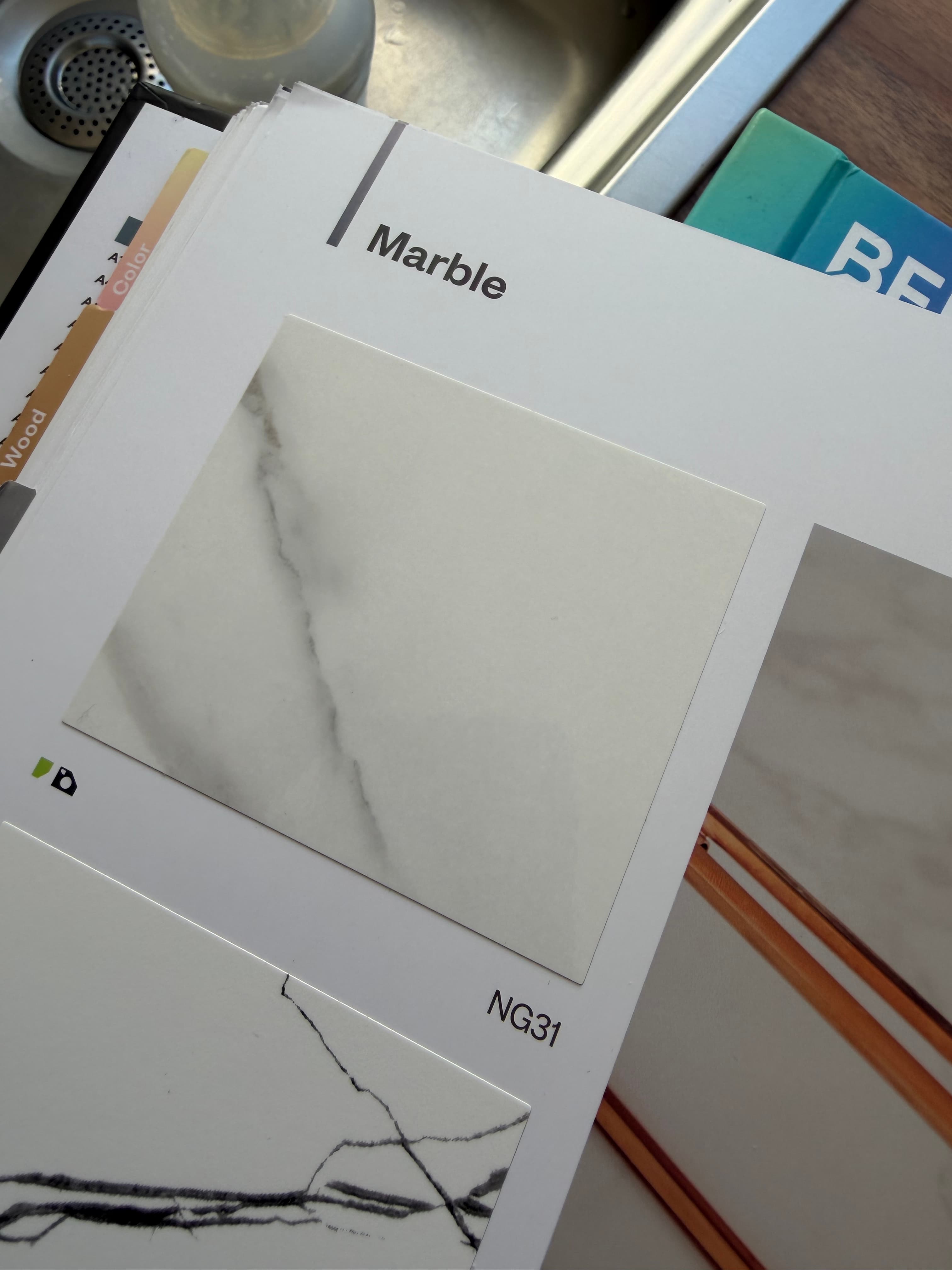 Vinyl wrap finish options for kitchen doors and worktops in Sheffield